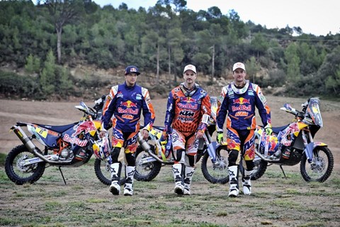 Red Bull KTM Team bei 36. RALLY DAKAR