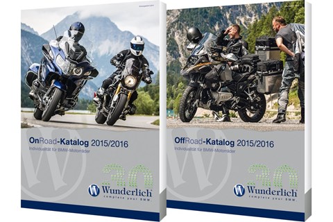 Wunderlich Jubiläumskatalog mit 1700 Seiten BMW-Zubehör!