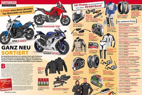 MOTORRAD Leserwahl