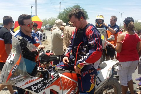 Sensation - Walkner holt Tagessieg bei Dakar