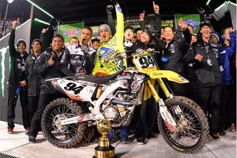 Supercross WM Anaheim/USA