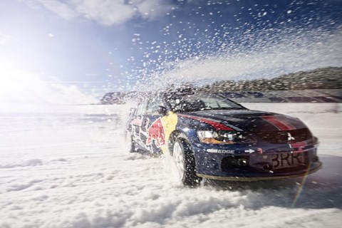 Freies Driften am Südkurs des Red Bull Ring