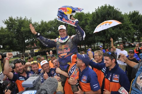 KTM feiert 5. Sieg von Marc Coma und 14. Dakar-Titel in Serie