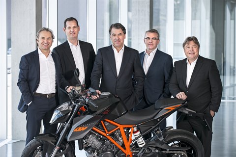 KTM Rekordjahr 2014