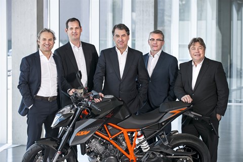 2014 geht als weiteres Rekordjahr in die KTM-Geschichte ein