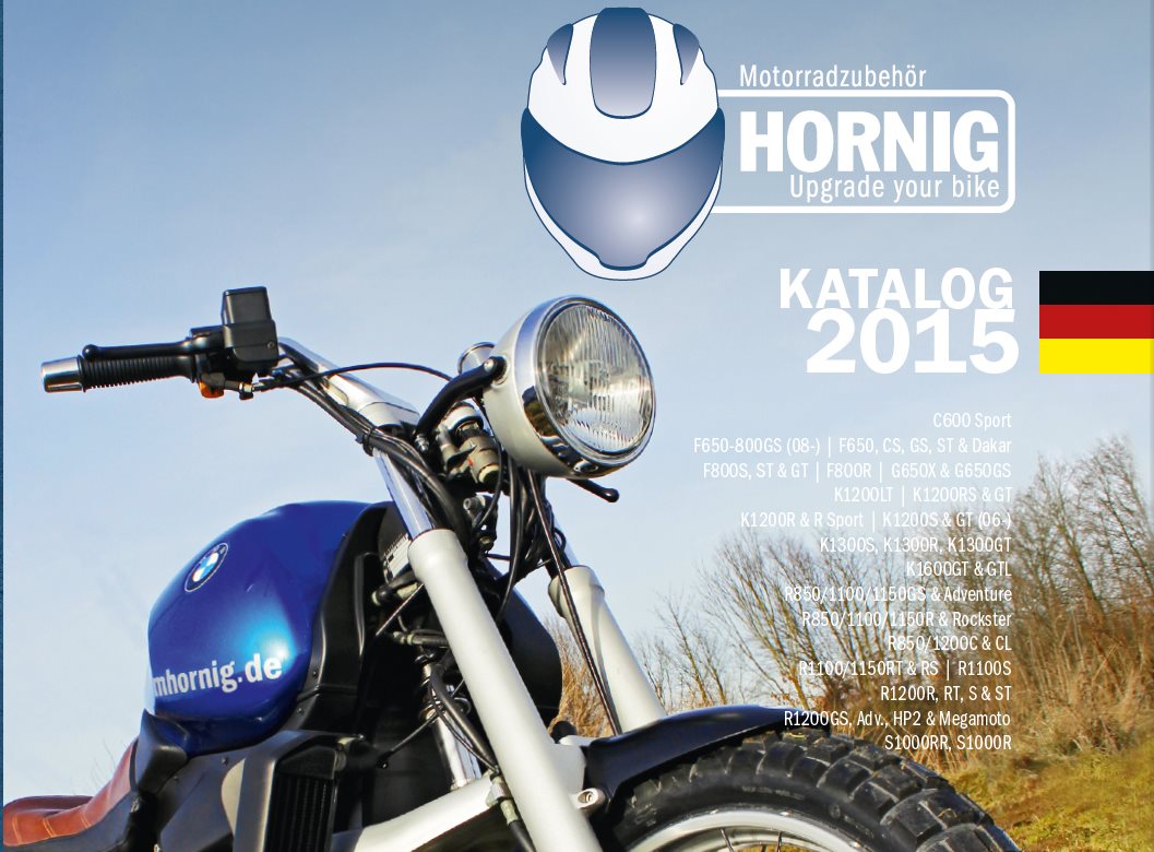 BMW Motorradzubehör Katalog 2015 von Hornig