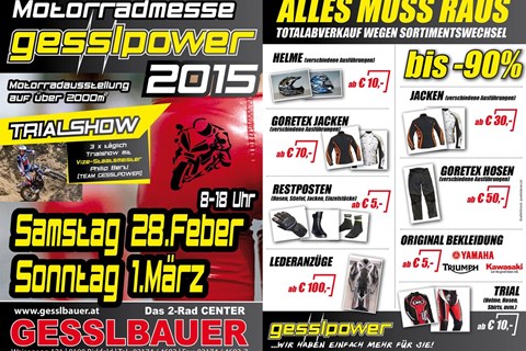 Gesslbauer Hausmesse 28.02 und 01.03.