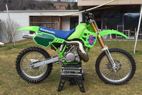 Kawasaki KX 500 Restaurierung