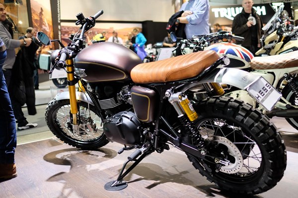 Hess Triumph-Umbauten auf der Swiss-Moto 2015 Hess Triumph-Umbauten auf der Swiss-Moto 2015