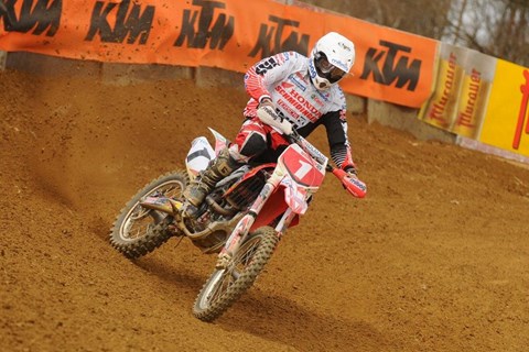 Team Mibag Honda Schmidinger bei der MX ÖM in Sittendorf