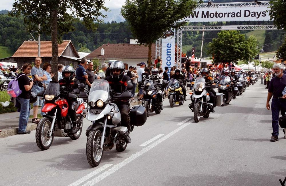 Die 15. BMW Motorrad Days vom 3. bis 5. Juli 2015