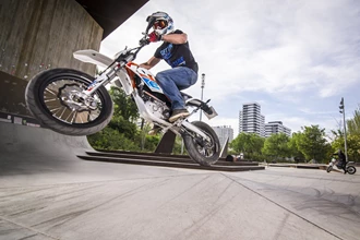 KTM Freeride E-SM Testbericht  KTM Freeride E-SM Testbericht