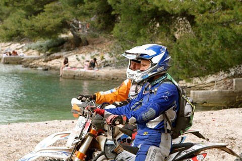 KRKA Enduro in Kroatien         