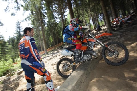 Endurotraining mit Profis