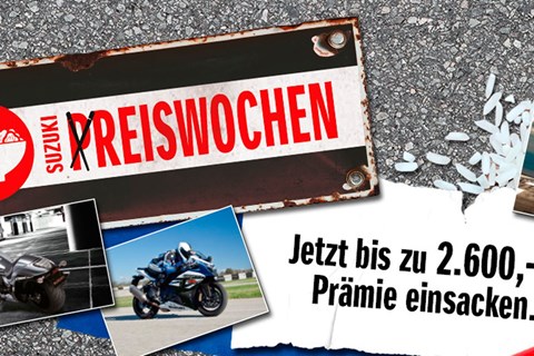 Frühjahrs-Preisaktionen bei Suzuki