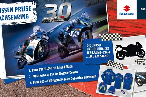  Gewinnspiel zum Jubiläum 30 Jahre Suzuki GSX-R