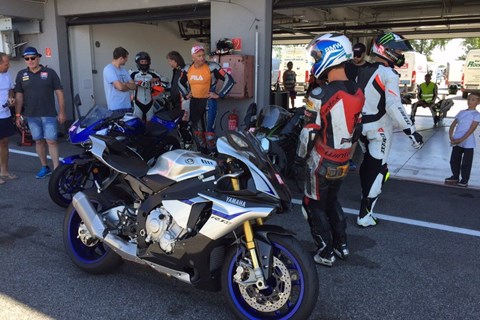 Sportmotorräder testen