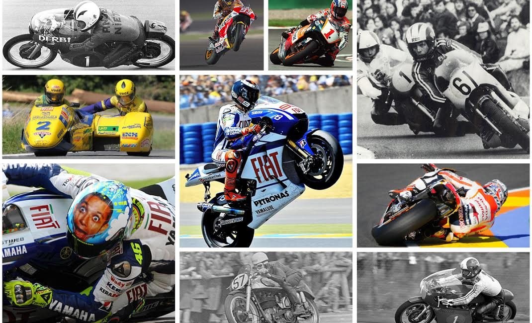 Top 10 Motorrad Rennfahrer auf 1000PS 2015