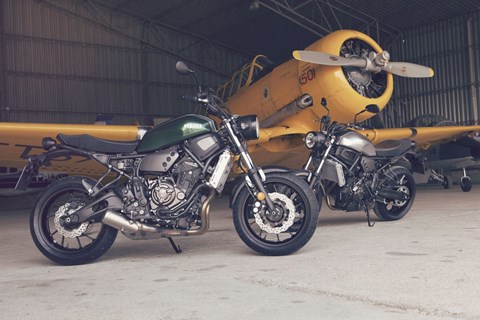 Yamaha XSR700 Zubehör 2015