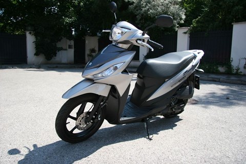 Suzuki Address 110 Test