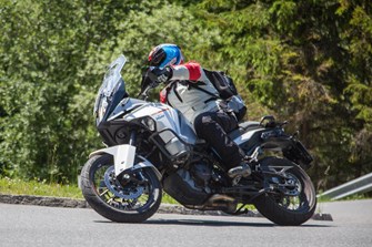 Reiseenduro Test in den Alpen 2015