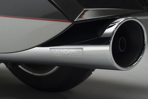 Remus Schalldämpfer für die Victory Bagger