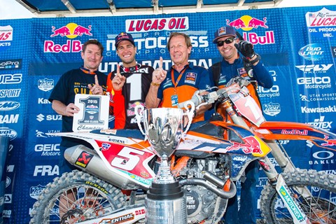 Ryan Dungey holt den Titel in der US 450 Pro MX Meisterschaft
