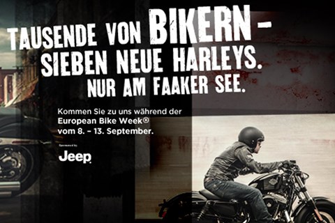 Harley-Davidson präsentiert neue Modelle am Faaker See