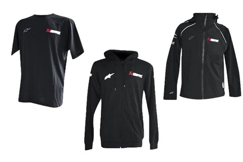 Neue Alpinestars / Akrapović Kollektion