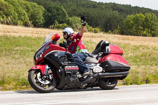 Honda Gold Wing 40th Anniversary 2015 Test