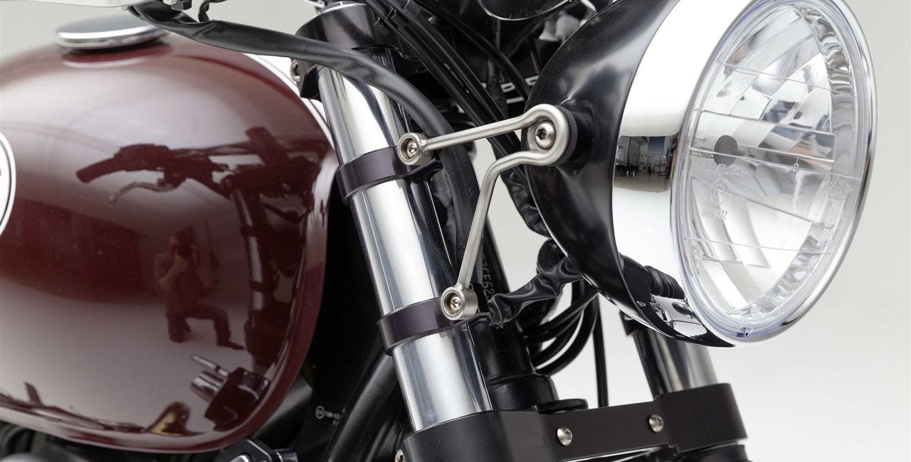 LSL Lampenhalter mit Edelstahlstreben