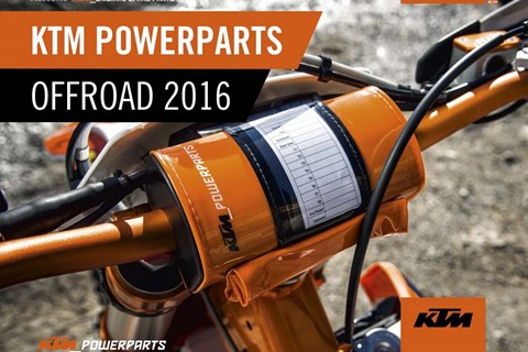Neuer KTM Powerparts Offroad Katalog 2016
