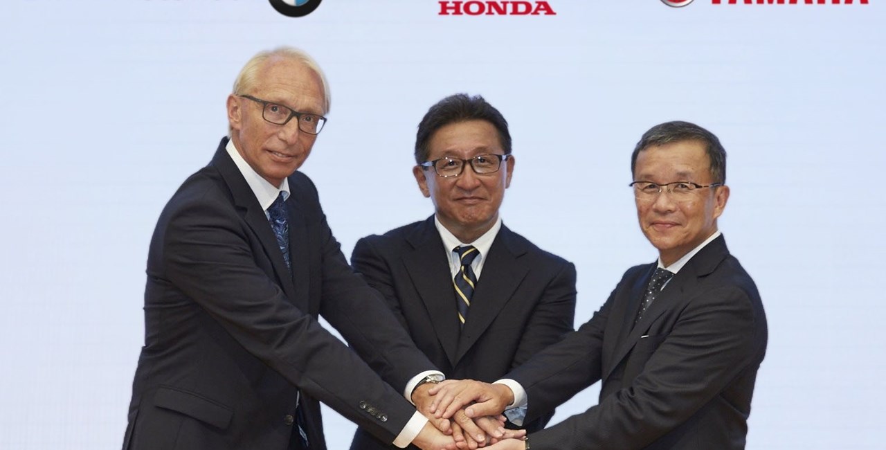 Kooperation zwischen Honda, Yamaha und BMW