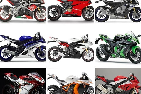1000er und 600er Supersportler Vergleich