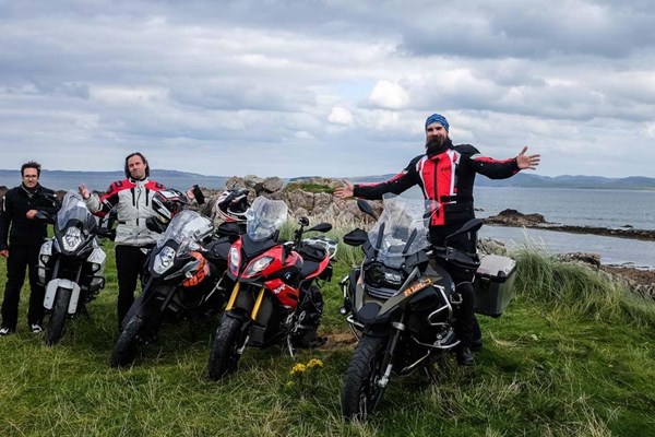 4 Reiseenduros in Nordirland