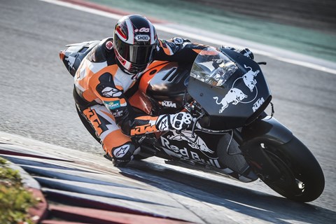 KTM RC16 MotoGP Test