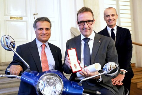 Stern Italiens für Josef Faber