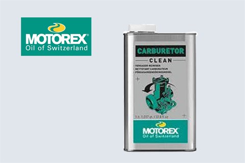 Vergaserreiniger als Konzentrat - jetzt von Motorex