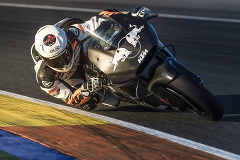 KTM RC16 MotoGP Test