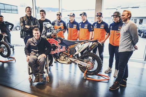 Matthias Walkner bei Dakar 2016