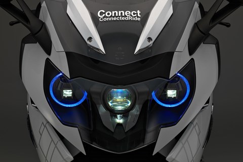 BMW Laserlicht auf der K 1600 GTL