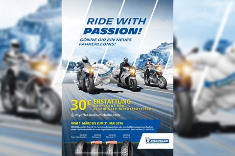 Mit Michelin Frühjahrsaktion in die Motorradsaison starten