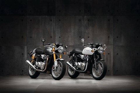 Neue Thruxton und Thruxton R von Triumph