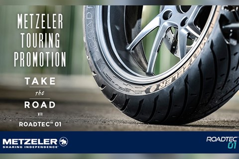 Metzeler ROADTEC 01 kaufen und Rucksack von Deuter einpacken