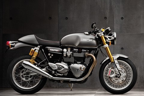 Triumph Thruxton R 2016 Dauertest Start