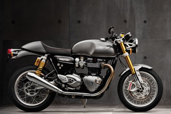 Triumph Thruxton R 2016 Dauertest Start