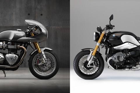 Triumph Thruxton R vs. BMW R nineT Vergleich - Vorschau