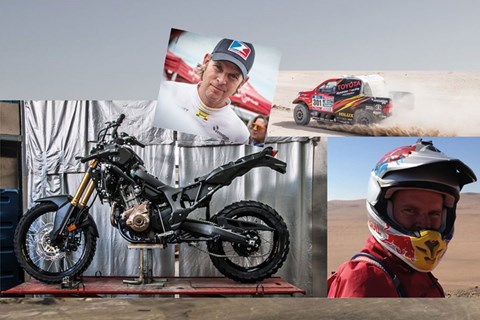 Mit der Africa Twin zur Hellas Rally