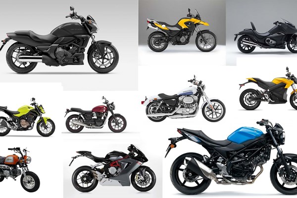 10 Motorräder mit niedriger Sitzhöhe 2016 mit Video