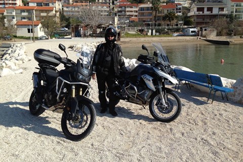 Honda Africa Twin und BMW R 1200 GS Kroatien-Trip 2016